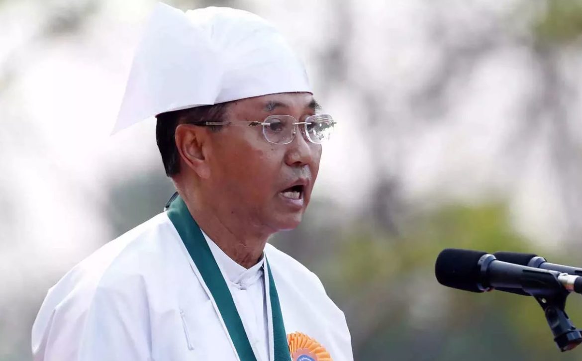 மியான்மரின் தற்காலிக தலைவர் உடல்நலக் குறைவால் மரணம்