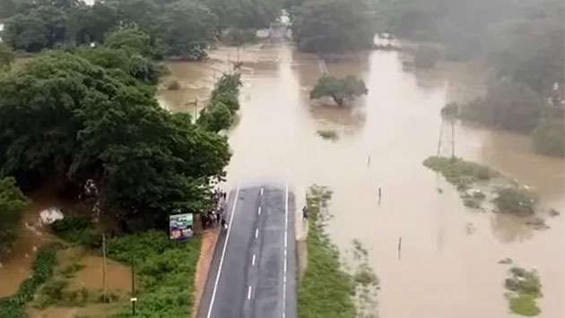 ஏ-9 வீதி மூடப்பட்டது