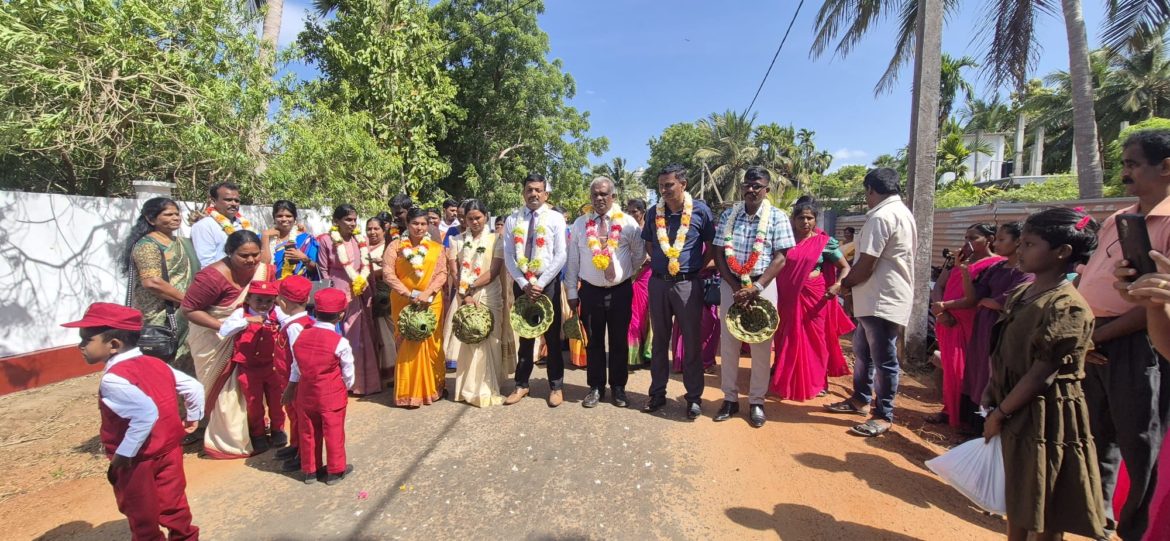 கிளிநொச்சி காந்தன் முன்பள்ளியின் புதிய கட்டடத் தொகுதி கோலாகலமாகத் திறப்பு!