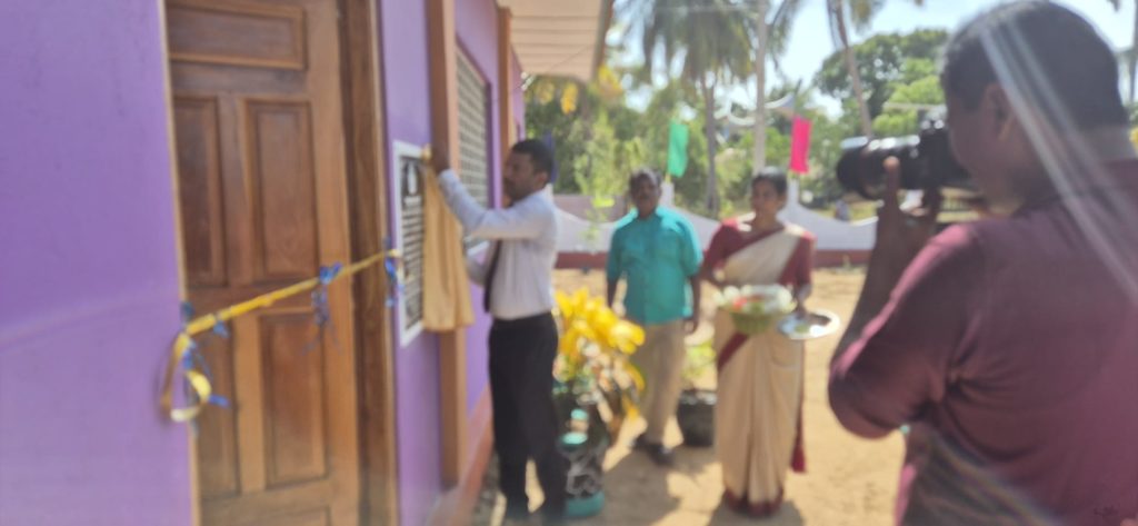 கிளிநொச்சி காந்தன் முன்பள்ளியின் புதிய கட்டடத் தொகுதி கோலாகலமாகத் திறப்பு!